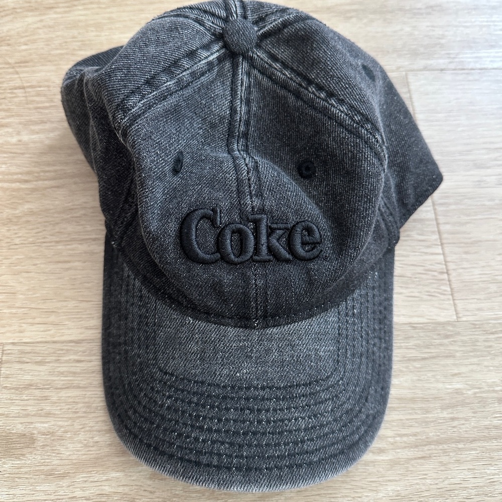 Coke grey dad hat